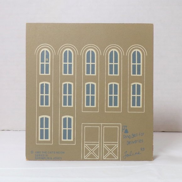 1993 The Cat's Meow Series XI Shrimplin and Jones Library Reading Produce Faline - Picture 2 of 14